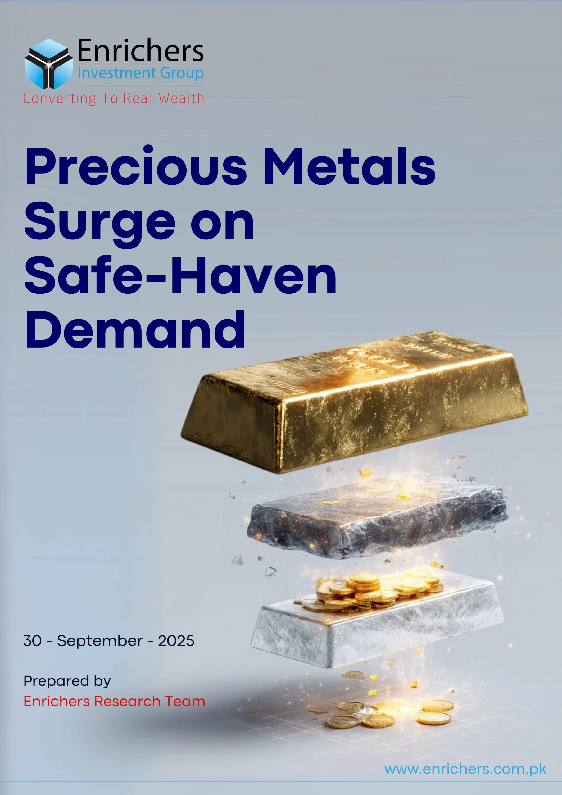 Precious Metals Surge on Safe-Haven Demand